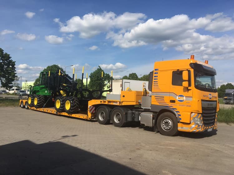 Forstmaschinentransporte